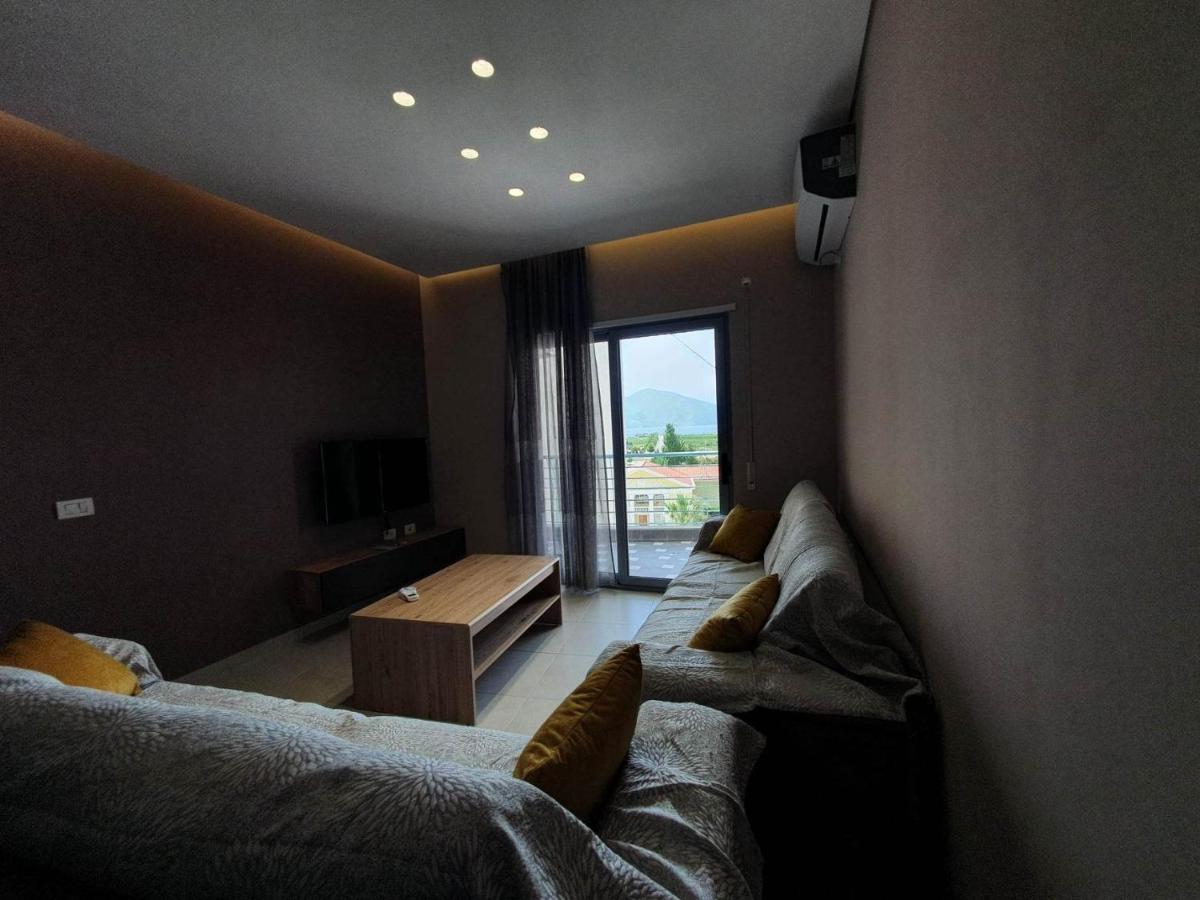 Mountain Meets Sea-Spectacular View In Orikum Apartment Exterior foto